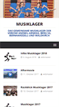 Mobile Screenshot of musiklager.ch